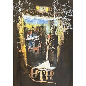 Disney Parks Mens Twilight Zone Tower of Terror Elevator T-Shirt XL Black HA GDD